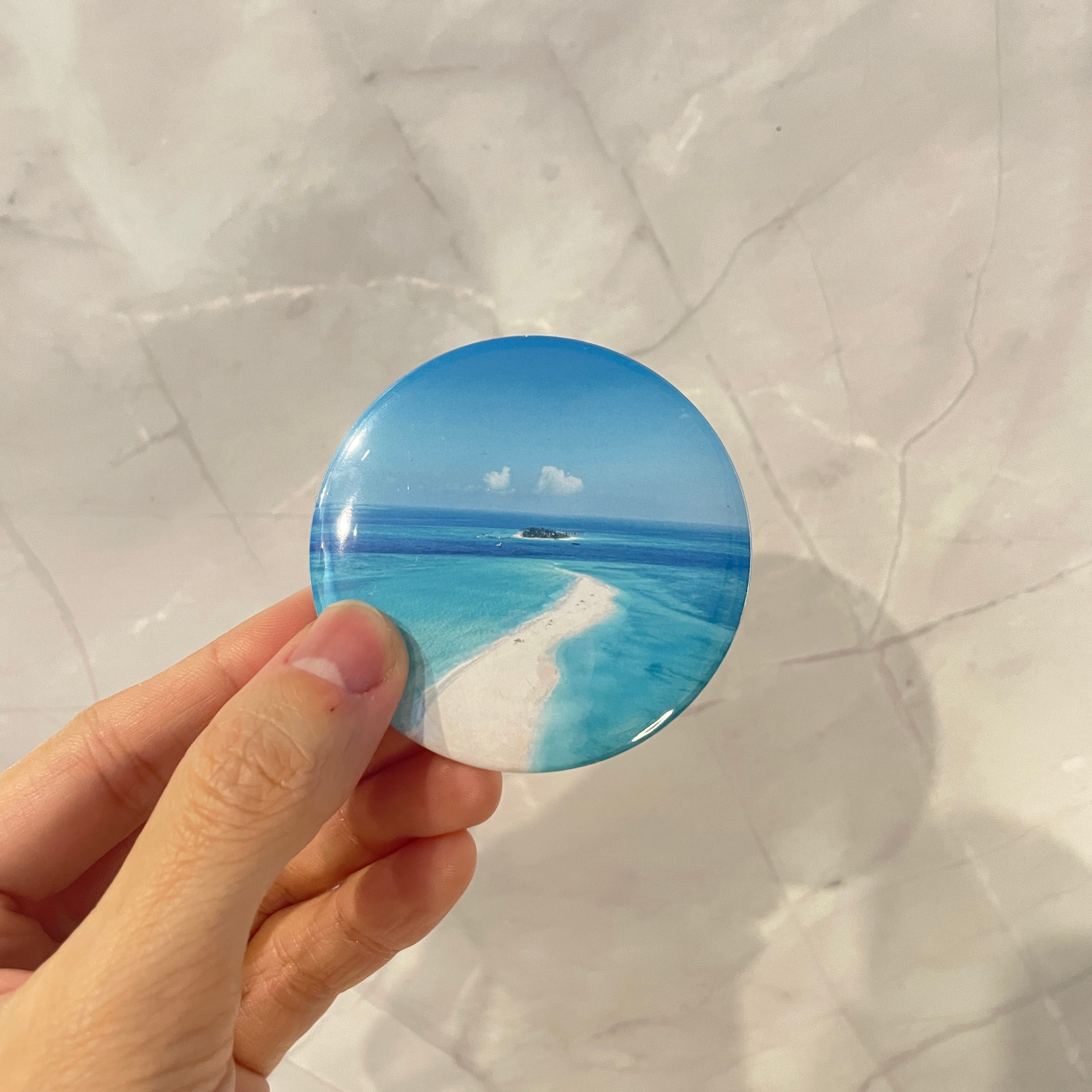 Personalised Round Photo Magnets (58mm)